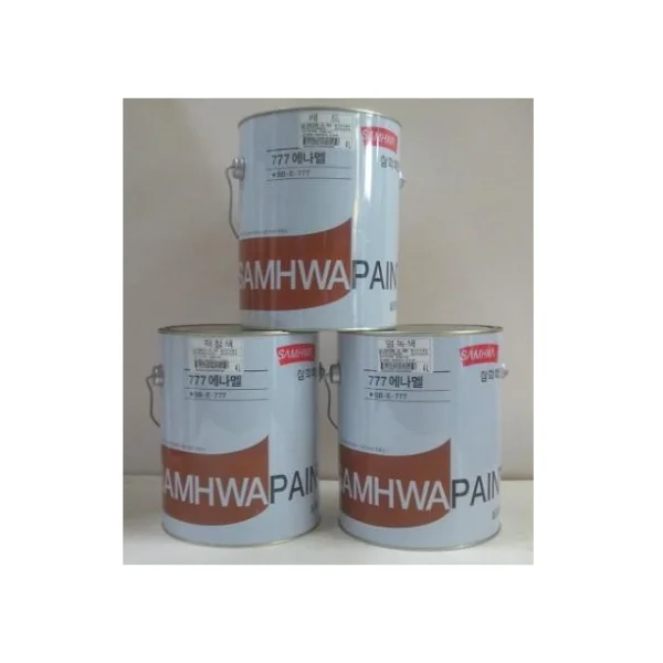 Samhwa Paint Enamel Paint SB - E - 777 (Red - Blue, 4L)
