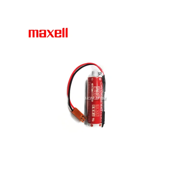 Maxell ER6C 3.6V 1800mAh AA C145550 Connector Type Lithium Battery 1 pc
