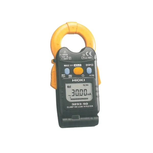 [HIOKI] Digital Leakage Clamp Meter HI - 3293 1.0mA - 1000A/ 40 - 600Hz