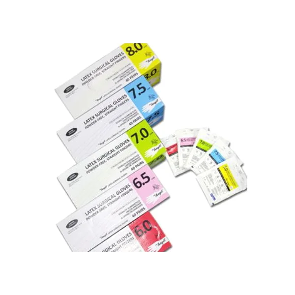 [UNIDUS] Surgical Gloves (Size 6.0, 50 Pairs, Angel, Sterilized/ Powder - Free/ Latex/ Gloves)