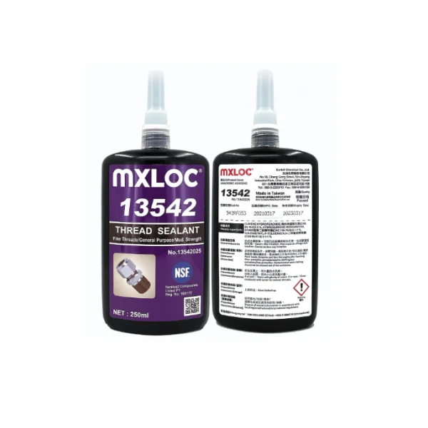 [MAXBOND] MXLOC #13542 250ml Anaerobic Adhesive/ Pipe Sealant/ Low Viscosity/ Hydraulic & Pneumatic