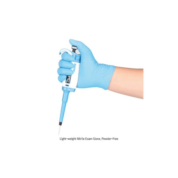[UNIGLOVES] Nitrile Glove (Power Free, M, 100 pcs/ PACK, UN.TFBSX3)
