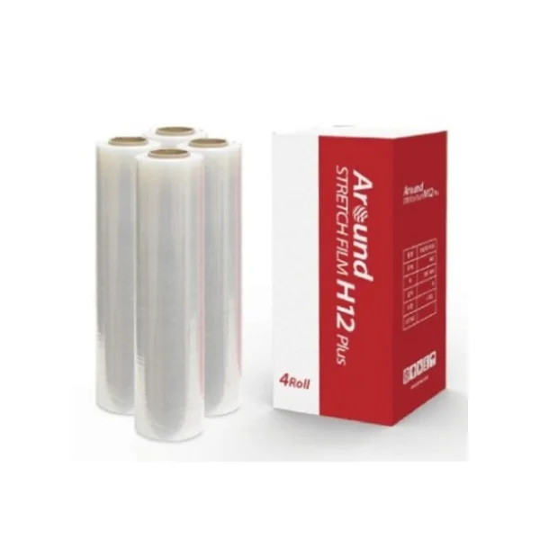 Around Industrial Stretch Film 0.015Tx500mmx400M, LLDPE, Clear, Manual, High - Function