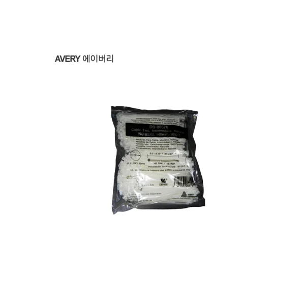 AVERY Cable Tie 370 * 4.8 (White)