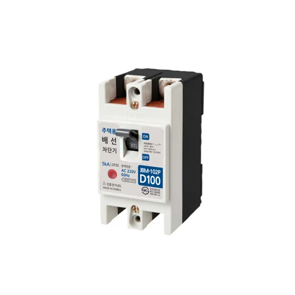 [JINHEUNG] Residential Circuit Breaker 100AF (D Type) JBM - 102P 100A