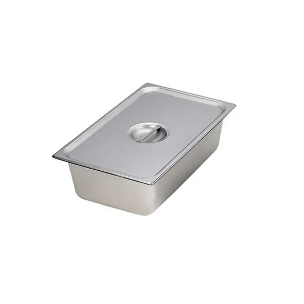 [HONGJAE MEDICAL] Flat Cover Tray No. 13 (330x270xH100mm, With Lid/ 4 - 3016/ Stainless Steel/ Tray)