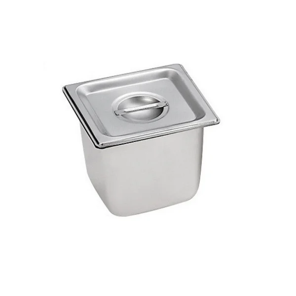 [HONGJAE MEDICAL] Flat Cover Tray No. 4 (180x165xH100mm, With Lid/ 4 - 3013/ Stainless Steel/ Tray)