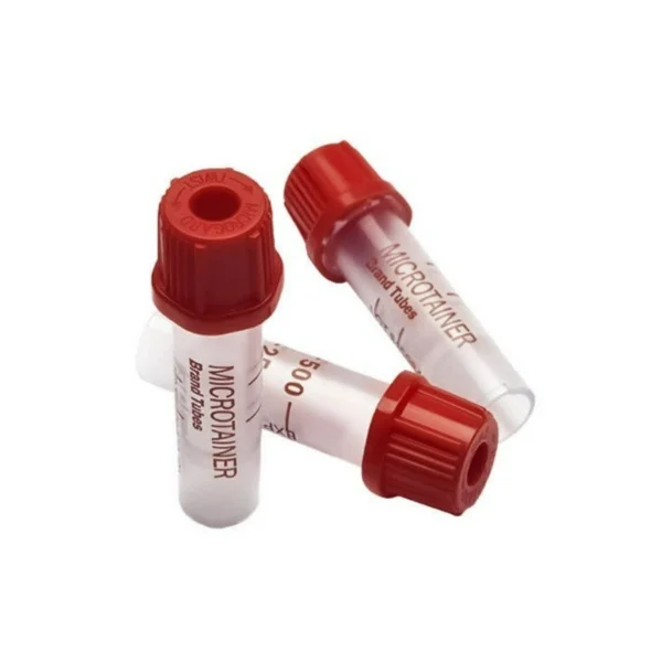 BD Vacutainer Microtainer PLAIN 365963 (0.5ml, 200 pcs, Blood Collection Tube)