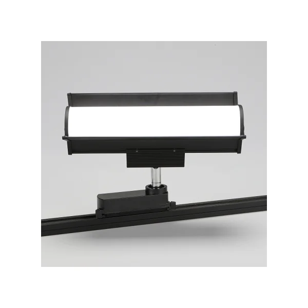 [KORYOIN] LED Lighting Fixture - Square LED Floodlight (for Rail) - 30W Daylight Black KS