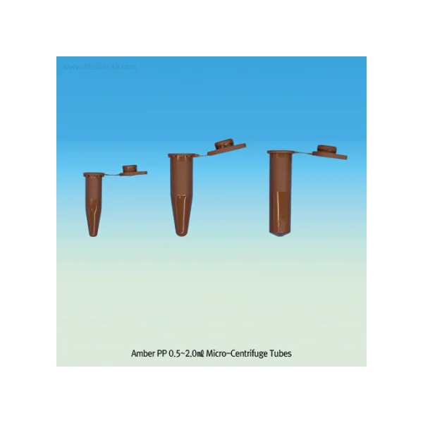 DAIHAN Amber Micro Centrifuge Tube (0.5ml, 1000/ PACK, DH.Tub3001)