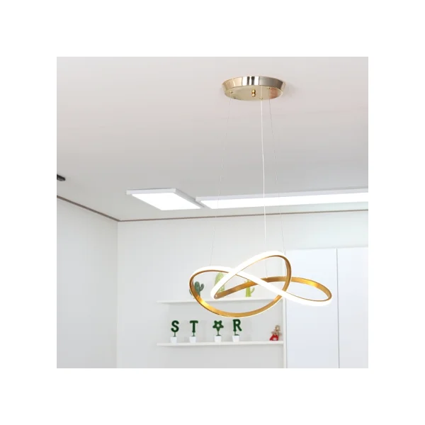 [KORYOIN] LED Pendant - Flower LED Pendant - 50W Gold Bulb 3.0K KS