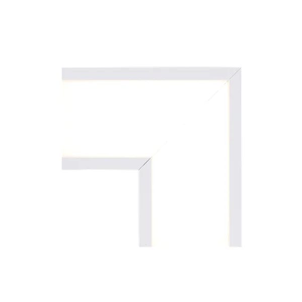 [TOTAL LUX] 300mm - Slim Line LED DC 24V - Recessed 4.5W L - Shape Neutral White