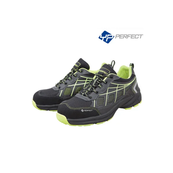 YOUNGPOONG Safety Shoes Jenny (Black, 260mm, Work Shoes)