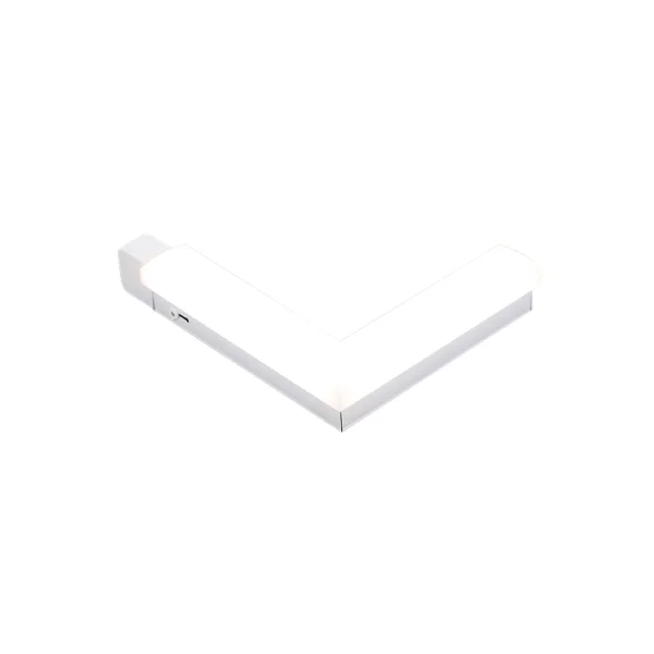 WOOLBIT Accessories - Line LED 33 Surface Mount Light High Efficiency - Type A L - Bracket (Connection) 5W 150MM 4K Neutral White