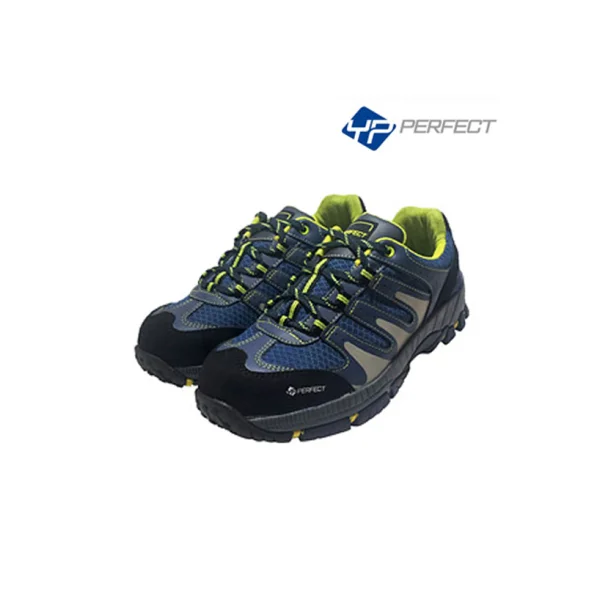 YOUNGPOONG Kairos 4 - inch Anti - static Safety Shoes (Navy, 280mm, Work Shoes)
