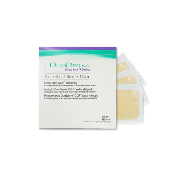 CONVATEC DuoDERM Extra - Thin (15cmx15cm, 10 sheets, Hydrocolloid Dressing)
