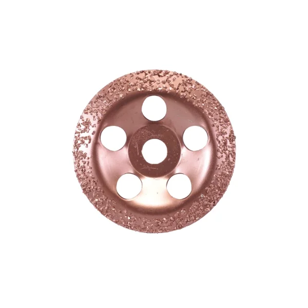 BOSCH Tungsten Carbide Cup Wheel 250 (4 - inch, Medium Grit, 100x16mm)