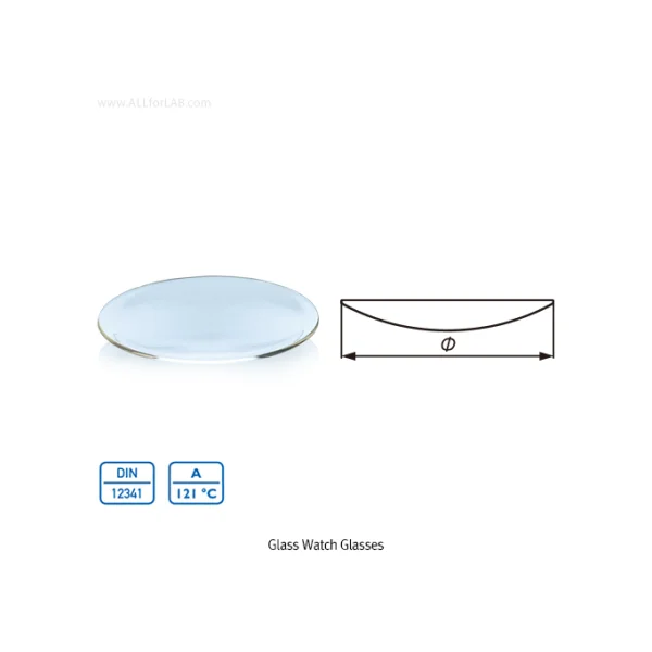 [SIMPORT] Soda Glass Watch Glass (Ø120mm, DU.2332151)