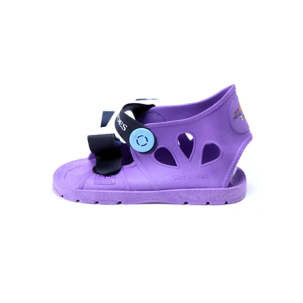 GEONGANG NURI Colored Plaster Shoes (Purple, S/ 215mm, 17 - 20cm, Cast/ Splint)