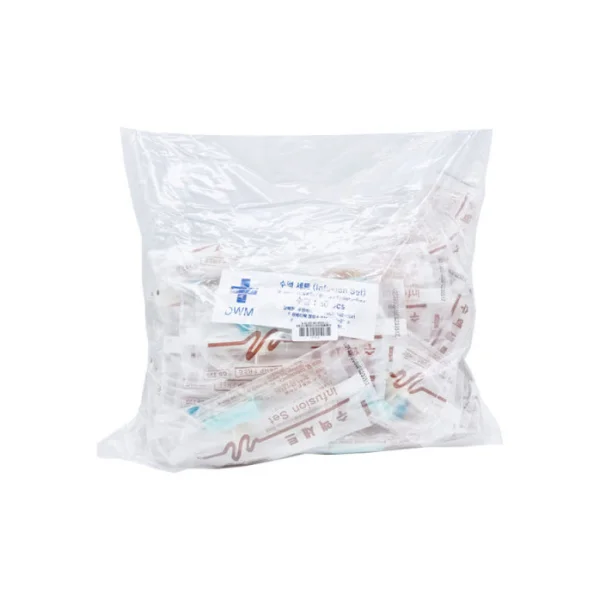 DOOWON MEDITEC IV Set (23G, 3.4 inch, Wing Needle, 50 pcs, IV Set)