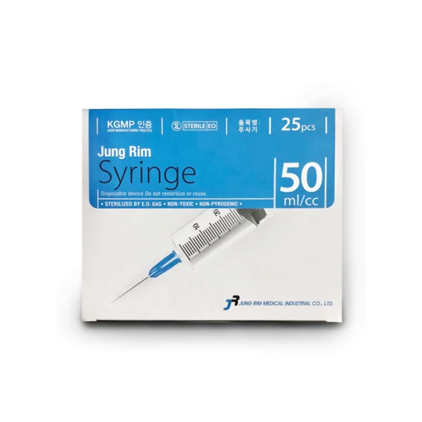 [JUNGLIM MEDICAL] Disposable Syringe 50cc (18G, 1 - 1/ 2 inch, 25 pcs)