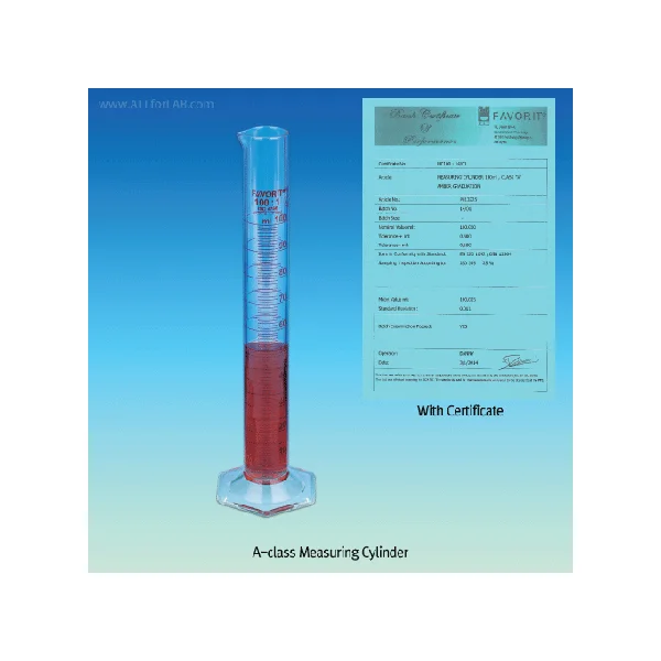 FAVORIT Measuring Cylinder 10/ 0.2ml Transparent FA.31120008