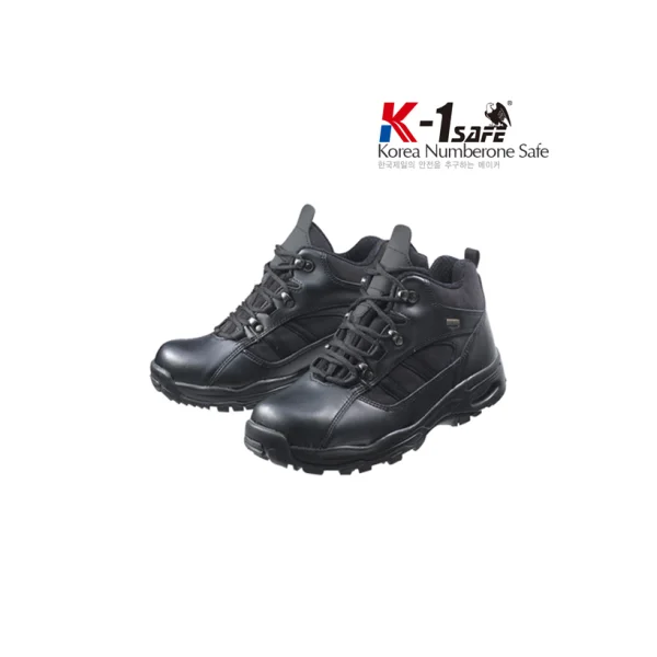 [K1 SAFE] Work Boots HY - 907 Firefighting Boots (Black, 270mm, K1)