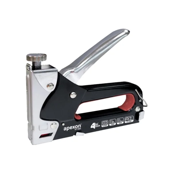 [APEXON] 4 - in - 1 Multi - function Staple Gun RT - 103A (Steel Structure, Safety Lock)