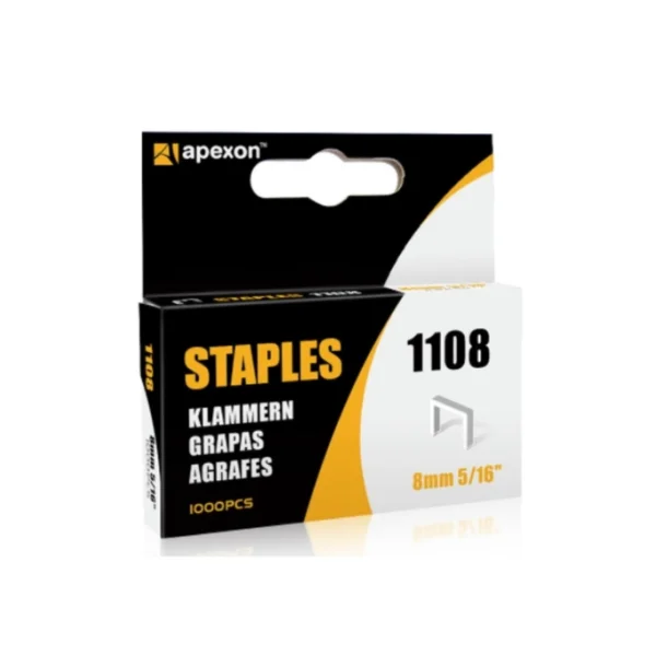 [APEXON] Staple Pin 1112 (10.6x12mm, 1000PCS/ BOX)