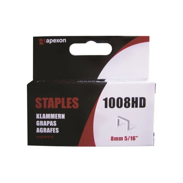 [APEXON] Staple Pin 1008HD (10.8x8mm, 1000PCS/ BOX)