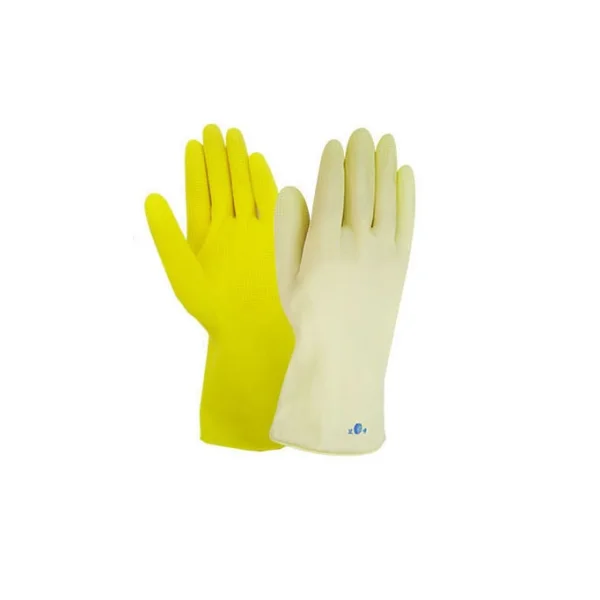 [BOSAENG] Mini Rubber Gloves (Yellow, FREE, 10 Pairs)