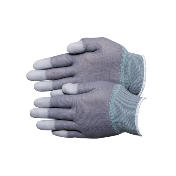 SHINJUNG PU - TOP (Fingertip/ Top) Coated Gloves (Gray/ M)