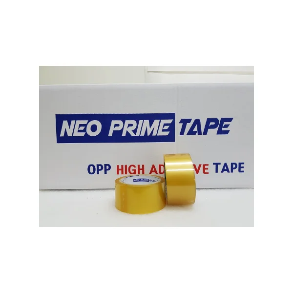 NEOECONOMY Acrylic Box Tape (Clear, 48mmx50m, 50 pcs)