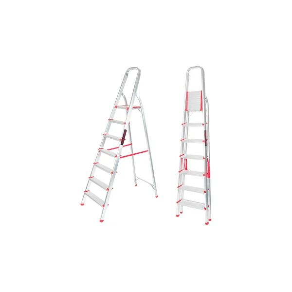 GEUMCHANG Euro - Type Wide - Platform Household 7 - Step Ladder G604 - 7