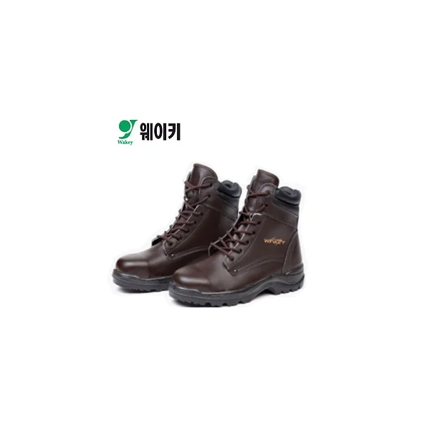 [WAYKEY] 8 - inch Safety Shoes (WK - 2008/ 260mm/ D.BROWN, 1 Pair)