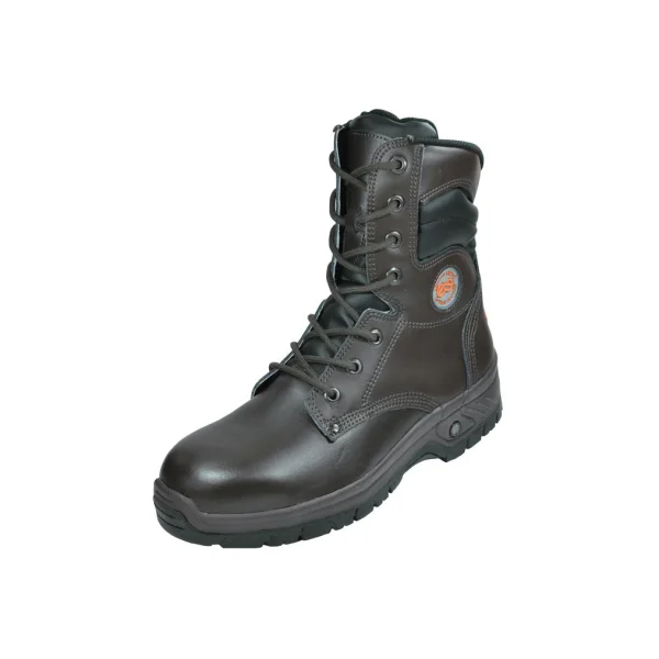 ewest 8 - inch Safety Shoes (EW - 804 - 2/ 240mm/ Dark Brown, 1 Pair)