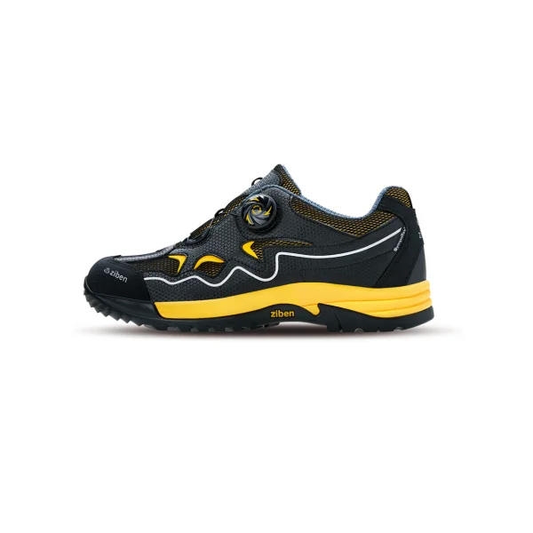 [ZIBEN] 4 - inch Safety Shoes ZB - 142 (Black, 260mm, Dial, Encrotex Waterproof, Work Shoes)