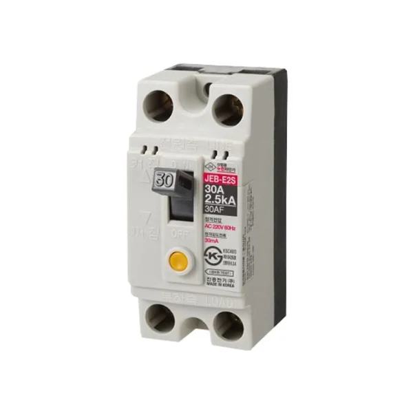 [JINHEUNG] Earth Leakage Circuit Breaker JEB - E2S (High Sensitivity Type)