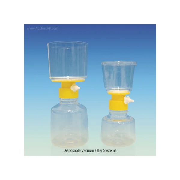 [JETBIOFIL] Disposable Vacuum Filter Cup (PES, 0.45um, 500ml, Sterile, J1.F414.500)