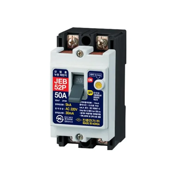 [JINHEUNG] Circuit Breaker JEB - 52P (40A, 5kA, 5 - Pole)