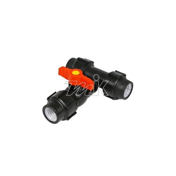 [HWAJIN] PE Water Pipe Tee Valve (Old KS) (25x20A, 1 pc)