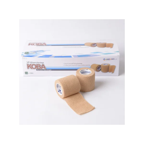 [BAND GOLD] COBA (5cmx4.5m, Self - Adherent Bandage, 10 Rolls/ PACK)
