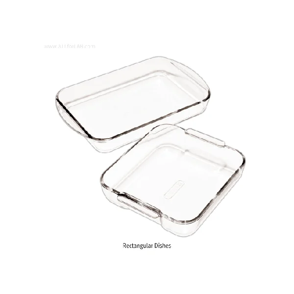 [PYREX] General Purpose 4 - Sided Glass Dish 4000ml Clear Py.1490.08/ Borosilicate - glass