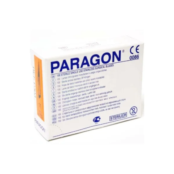 [PARAGON] Surgical Scalpel Blade No. 11 (Replacement, 100 pcs, Paragon/ Bard - Parker)