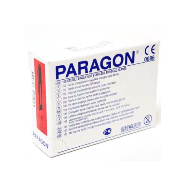[PARAGON] Surgical Scalpel Blade No. 10 (Replaceable, 100 pcs, Paragon/ Scalpel Blade)