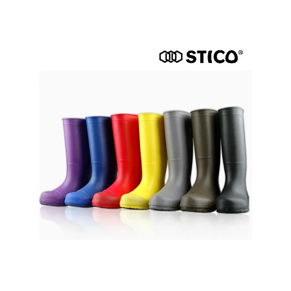 [STICO] Safety Toe Cap Boots WBM - 12 (Blue, 280mm, Anti - slip)