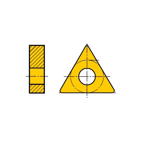 TAEGUTEC Turning Insert TNMG - 160408 - K10