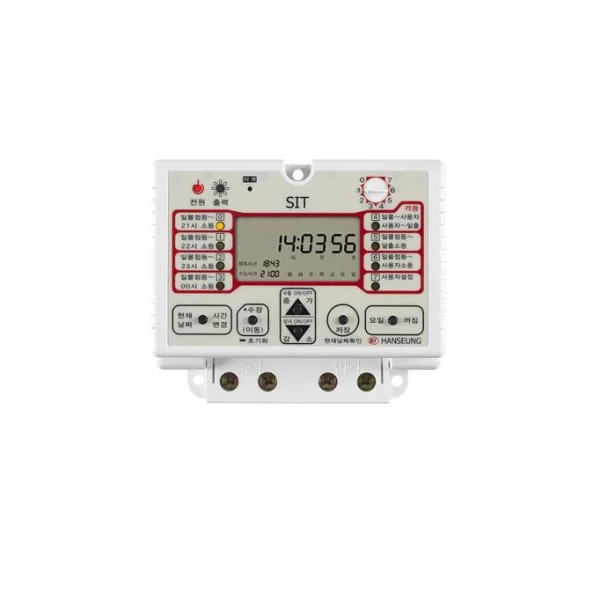 [HANSEUNG] Digital Time Switch SIT - 30A (30A Core, Voltage Output Type)