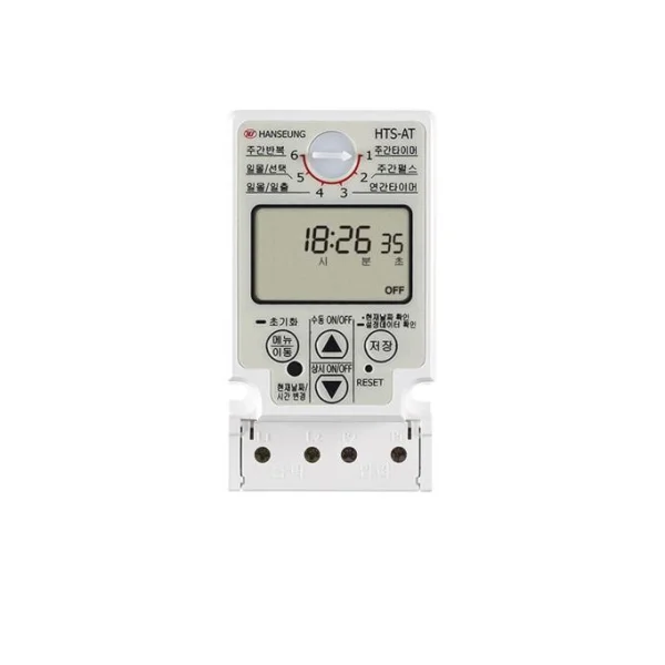 [HANSEUNG] Exposed Digital Time Switch HTS - AT20S (20A Core, Voltage Output Type)