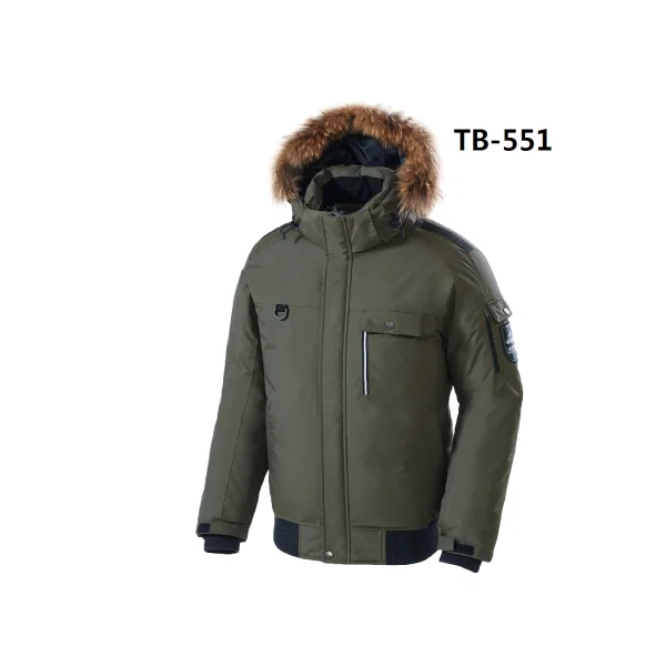[TBUC] TBUC Winter Jumper Style Maintenance Uniform Fall/ Winter Cold Protection (Top) Khaki TB - 551J Size 90